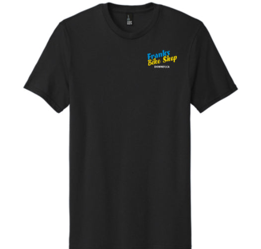 Franks bike shop Downey Blue hand T-Shirt